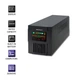 ИБП с модифицированная синусоидой Qoltec QLT1200 720W 1200VA LED, AVR, RJ45, 2xSCHUKO, 2x12V 7Ah - изображение 2