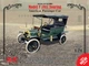 Сборная модель ICM Model T Touring 1911 г., американский пассажирский автомобиль 24002 - изображение 2