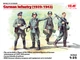 Сборная модель ICM Немецкая пехота 1939-1941 гг. 4 фигуры 35639 - изображение 2
