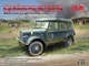 Збірна модель ICM le.gl.Einheitz-Pkw Kfz.1 з розкритим тентом, Німецький легковий позашляховий автомобіль 2СВ 35582 - зображення 2