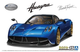 Сборная модель 1/24 автомобиль 2016 года Pagani Huayra Pacchetto Tempesta Super Aoshima 06238 - изображение 1