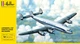 Сборная модель 1/72 самолета L-749 Constellation A.F. Heller 80310 - изображение 1