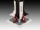 Сборная модель 1/96 космического корабля Apollo 11 Saturn V Rocket 50th Anniversary Moon Revell 03704 - изображение 3