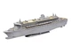 Сборная модель 1:400 Океанский лайнер Queen Mary 2 Платиновое издание Revell 05199 - изображение 2