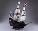 Сборная модель 1/100 парусный корабль Pirate Ship Aoshima 055007 - изображение 4