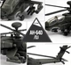 Сборная модель 1/144 вертолет AH-64D/DJ Apache Academy 12625 - изображение 7