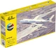 Сборная модель 1/125 реактивный самолет Boeing B-747-200 `Air France` Стартовый набор Heller 56459 - изображение 1