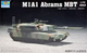 Сборная модель 1/72 танк M1A1 Abrams MBT Trumpeter 07276 - изображение 1