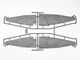 Збірна модель ICM Ju 88A-4 Torp/A-17, Німецький торпедоносець 2 Світової Війни 48236 - зображення 4