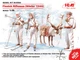 Сборная модель ICM Финские пехотинцы зима 1940 г. 4 фигуры 35566 - изображение 2