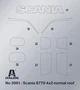 Сборная модель 1/24 грузовик Scania S770 4x2 Normal Roof - LIMITED EDITION Italeri 3961 - изображение 3