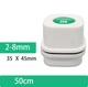 Магнитный скребок для аквариума SEBO М 3,5*4,5 см, 2-8мм - изображение 1