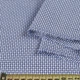 Коттон белый в синюю клетку-соты ш.148 (18492.007) - изображение 2