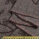 Твид темно-коричневый с коричневой вышивкой, ш.150 (11741.001) - изображение 2