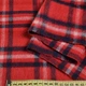Полушерсть пальтовая в клетку бело-синюю крупную красная, ш.150 (13111.010) - изображение 2