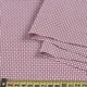 Коттон белый в бордовую клетку-соты ш.145 (18492.006) - изображение 2