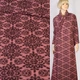 Лоден пальтовый Gerry Weber цветы фиолетовые на розовом фоне, ш.150 (18856.002) - изображение 1