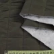 Ткань плащевая стеганая матовая полоска 5 см оливковая, ш.150 (13622.006) - изображение 2