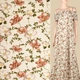 Поплин бежево-серый, коричневые, бежевые маки, ш.151 (14020.018) - изображение 1