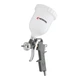 Фарбопульт пневматичний HP, форсунка - 1.5 мм, верхній пластиковий бачок - 600 мл, 5 bar INTERTOOL PT-0204 - изображение 1