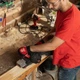 Шлифмашина стрічкова 1010 Вт, 120-380 м/хв. 76*533 мм INTERTOOL WT-0530 - изображение 9