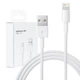 Кабель Usb Lightning для зарядки iPhone/iPad/iPod 1 m для Apple Lightning to USB для IOS устройств Foxconn White - изображение 2