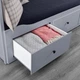 Каркас шезлонга з 3 ящиками ІКЕА HEMNES 80х200 см Сірий (60372276) - изображение 6