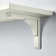 Настінна полиця ІКЕА BERGSHULT / RAMSHULT 80х30 см Білий (s69325469) - изображение 4