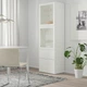 Книжкова шафа/скляні двері ІКЕА BESTÅ 60x42x193 см Lappviken White Transparent Glass (s59622846) - зображення 6