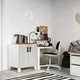 Кабінет ІКЕА SMASTAD / PLATSA 60х57х63 см біло-сіра (s09389789) - изображение 5