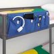 Пристільна кишеня ІКЕА MOJLIGHET 75х27 см блакитний (80421389) - зображення 3