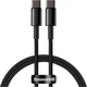 Кабель Baseus Tungsten Gold Fast Type-C Type-C catwj-01 1m Black - изображение 1