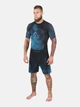 Рашгард Overpower Rashguard Short Sleeve Blue L Цвет Синий (501369-200-L) - изображение 4