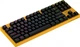 Клавиатура оптическая HATOR Rockfall EVO TKL Optical ENG/UKR/RUS Yellow (HTK-632) - изображение 3