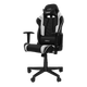 Крісло для геймерів DXRACER NEX EC/OK134/NW (чорне/білі вставки) PU шкіра нейлонова основа - зображення 3