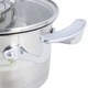 Каструля зі скляною кришкою Kamille KM-5853 2.5 л 16х9 см - зображення 4