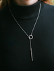 Срібне кольє з кільцем (АРТ. №268) Dadiverin Jewelry - изображение 1