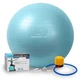 М'яч для фітнесу (фітбол) PowerPlay 4001 Ø65 cm Gymball М'ятний + помпа - изображение 1