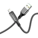 Кабель hoco s51 extreme charging data cable for ip black - изображение 3