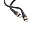 Кабель CHAROME C23-04 USB-C to USB-C передача данных cable Black - изображение 3
