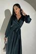 Платье Jadone Fashion Шик М изумрудный - изображение 4