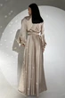 Сукня Jadone Fashion Шик M бежева - зображення 2