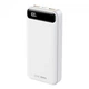 Зовнішній акумулятор повербанк Power Bank Remax RPP-521 20000mAh | 2USB/Type-C/micro-USB, PD/QC, 5A/22.5W| White - зображення 1