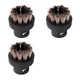 Набір аксесуарів 3 од. Round Brush Set SS для пароочисника&nbsp;Bort - зображення 1