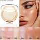 Хайлайтер запечений Young Vision Highlighter, рожевий, 5,5 г - зображення 3