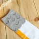 Гольфы куриные ножки по колено белые One Size - изображение 5
