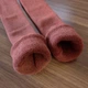 Гольфы утепленные за колено рыжие One Size - изображение 5