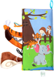 Іграшка-книжка Baby Team текстильна Хвостики (390248796) - зображення 3