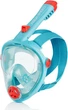 Повнолицьова маска Aqua Speed SPECTRA 2.0 KID 7083 бірюзовий, червоний Діт L - зображення 1