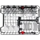 Посудомоечная машина Whirlpool , 10компл., A++, 45см, белый (WSFO3O23PF) - изображение 8